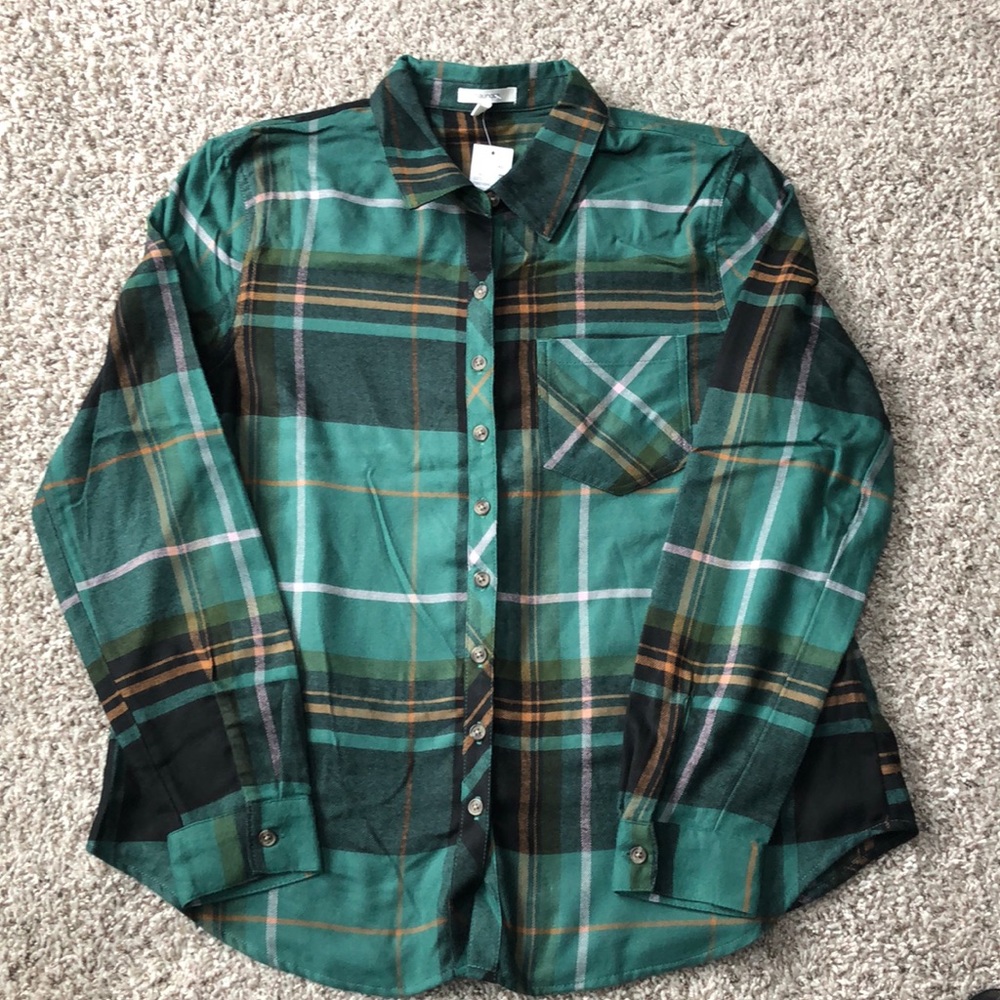 NWT. Maurices Flannel